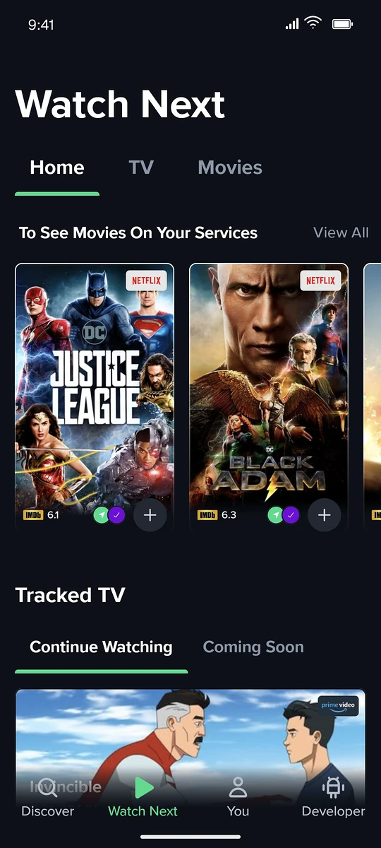 Watch next in Reelgood